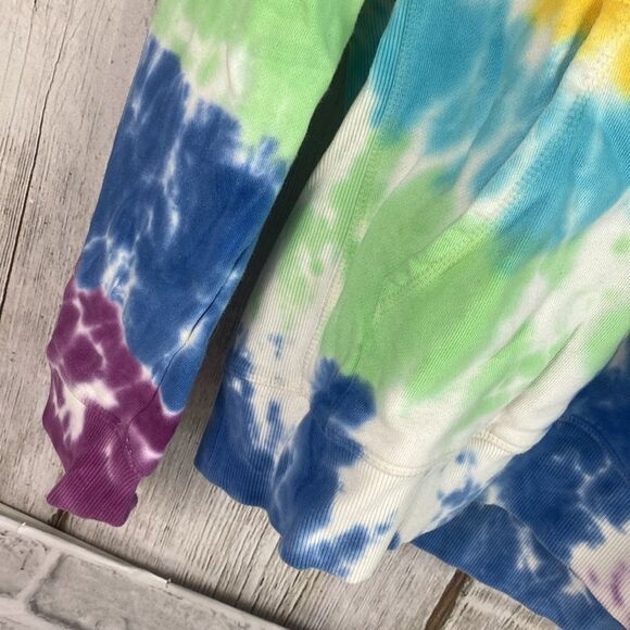 Spiritual Gangster x Peloton Limited Edition Tie Dye Hoodie Size M  297 - Picture 5 of 10